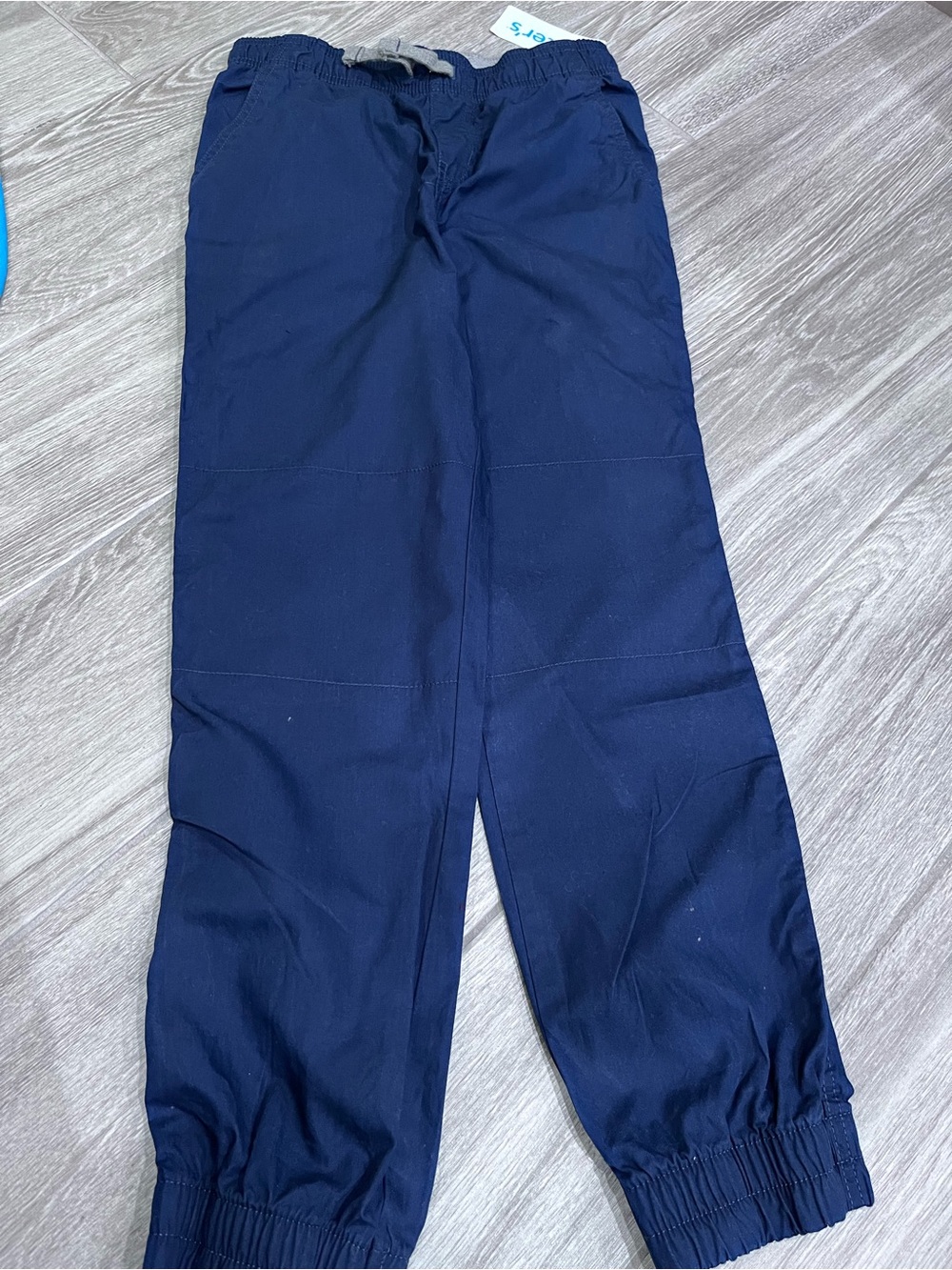 Carter's Dark Navy Elastic Cuff Pull-On Joggers